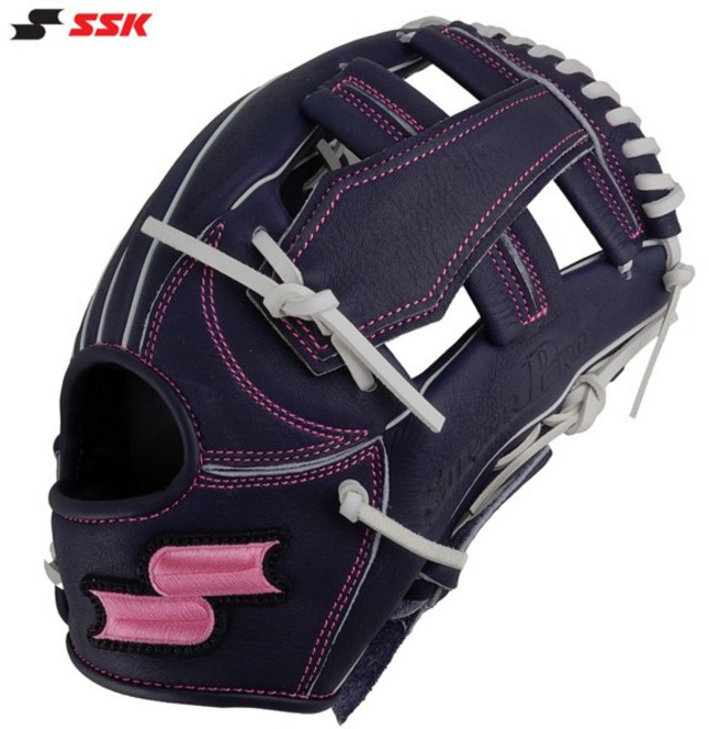 SSK 사사키 SuperPro Z0110 내야수 11.5인치 글러브, 우투(오른손잡이용), 단품, 1개