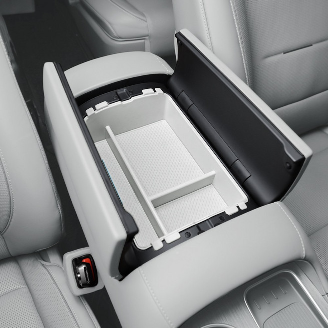 유투카 호환 디올뉴 팰리세이드 LX3 몰딩 콘솔트레이 악세사리 용품, 디올뉴 팰리세이드 풀체인지-양문형(7인승), A타입 상단-그레이