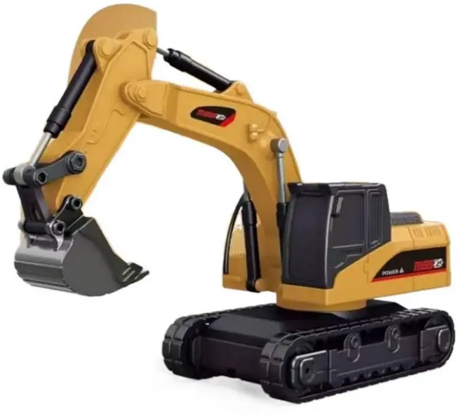 RC카 1/64 풀 스케일 미니 RC 엔지니어링 차량 데스크탑 전동 무선 조종 굴삭기 덤프트럭 지게차 모델 장난, 01 Dump truck, 1개