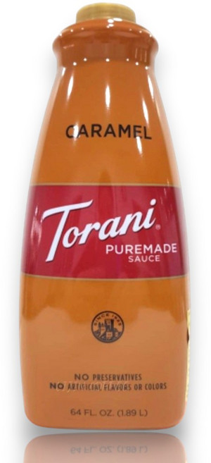 Torani 焦糖醬 64OZ 1.89L 美國進口, 1個