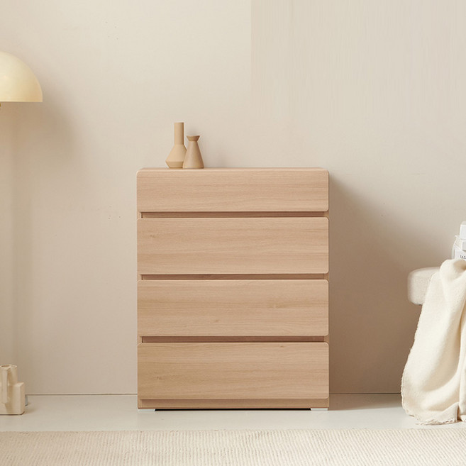 파로마 홈즈 로나 600 4단 서랍장 HJS064-1, 오크