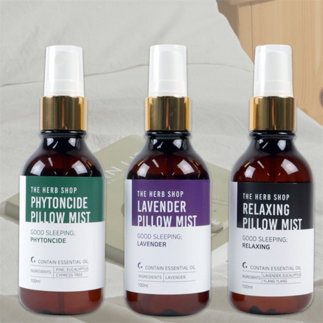 로켓터틀 더허브샵 필로우 미스트 100ml 피톤치드향수, 피톤치드, 1