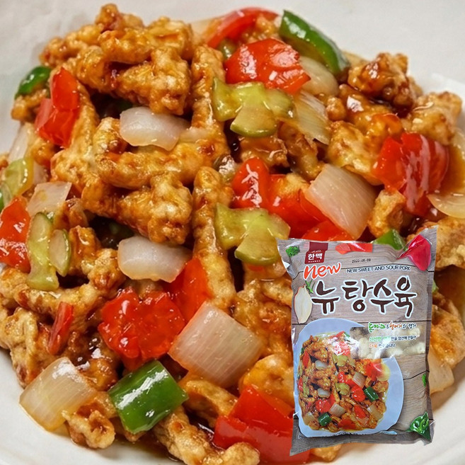 한맥 혼담은 뉴 탕수육 1kg 국내산 돼지고기 대용량