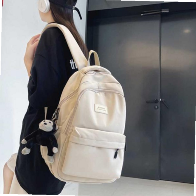 책가방백팩검정 1박 2일 직장인 여행 백팩 새학기 학생 가방 선물