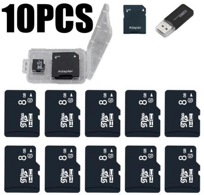 SD 메모리 카드 디지털 장치용 TF 클래스 10 128GB 256GB 32GB 64GB 16G 8G 4GB 2GB 플래시 개, 2GB-C6, 6) 2GB-C6, 1개