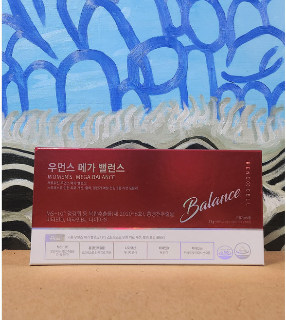 르네셀 우먼스 메가 밸런스 리뉴얼, 1개, 33g
