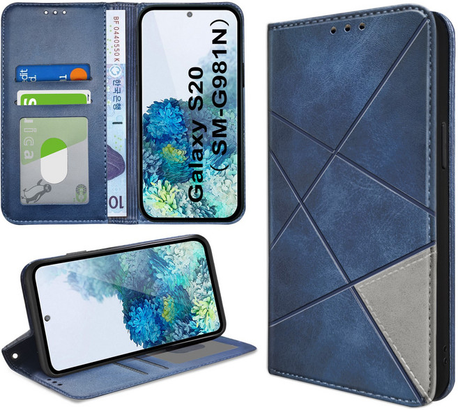 아칸크 삼성 갤럭시 S20(SM-G981) 다이어리 지갑 휴대폰 케이스