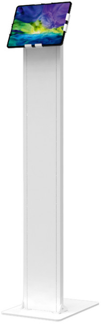 피스마운트 크로스락킹 PTWSPAY1W 키오스크 웨이팅 용 스크류 시건 유니버셜2 태블릿 이동/고정식 플로어 스탠드 거치대 화이트, [ PTWSPAY1W ]