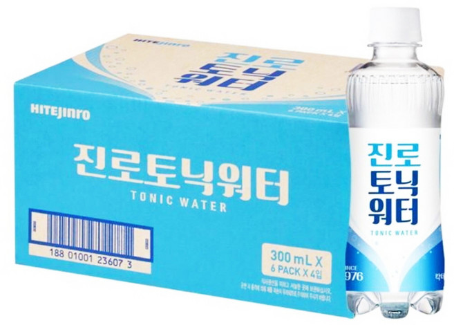 진로 토닉워터 300mlx24개입, 300ml, 24개
