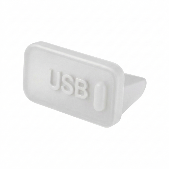 [위너] USB-A 먼지마개, 1개, 화이트