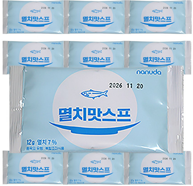 멸치 한가득 멸치맛스프 12g 10개