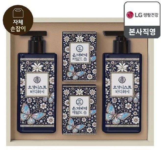 LG생활건강 K자개 바디케어세트, 1세트