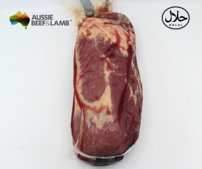 Halal Australian Fresh Beef Eye Round whole 호주산 냉장 쇠고기 홍두때, 1개, 1.5kg