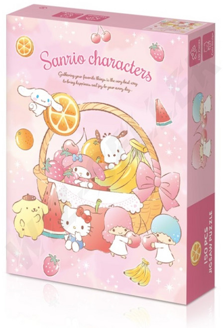 산리오 어린이 150피스 직소퍼즐 초등여아 생일선물 유아그림퍼즐 어린이퍼즐, 본상품선택, 1