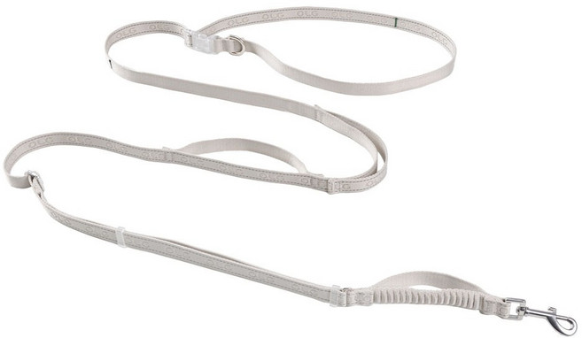 올지 세이프 핸즈프리 리드줄 충격흡수 산책줄, 1개, 라이트그레이