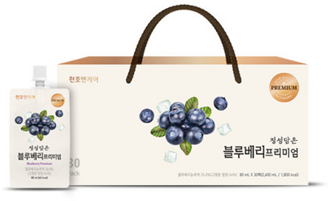 천호엔케어 블루베리 프리미엄, 80ml, 40개