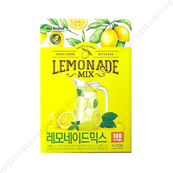 노브랜드 레모네이드믹스 100입, 15g, 100개입, 1개