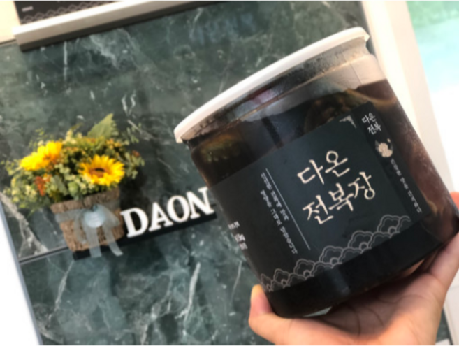 다온전복 다온전복장 1.5kg(15 6마리) - 가정식 집밥 선물세트, 1개, 1.5kg