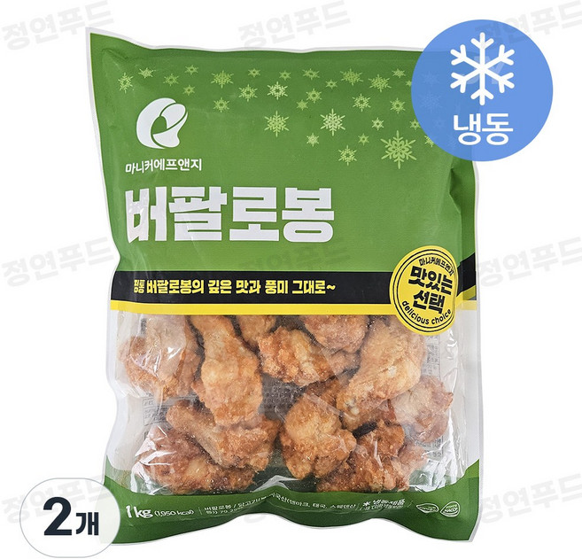 마니커F&G 버팔로봉, 1kg, 2개