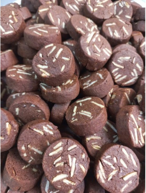 [수제구움과자] 아몬드쇼콜라 사브레, 1세트, 150g