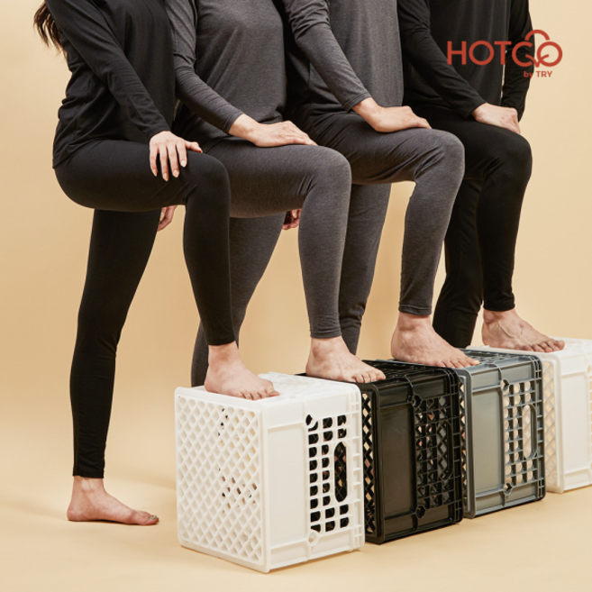 트라이 남성용 핫코 발열코튼 타이즈 EMLDG01