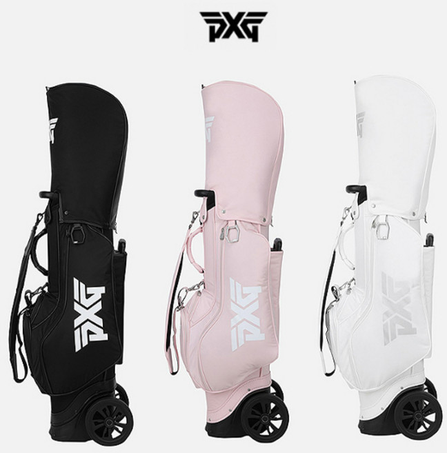 PXG 9.0 바퀴형 여성 휠 캐디백 PKAPW8113 2026, 블랙