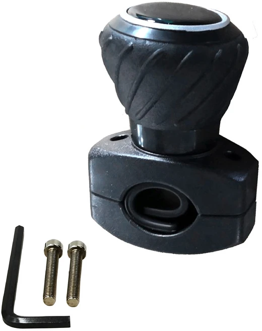 트랙터 보조 부스터를 위한 스티어링 휠 파워 핸들 스피너 노브 범용 스티어링 휠 핏 - 쿠팡