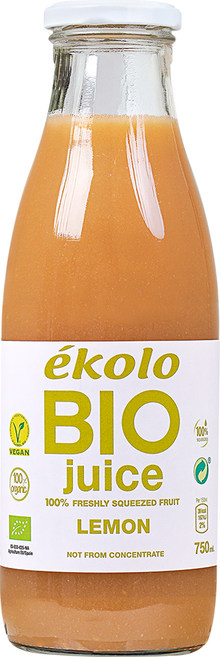 에콜로 유기농 NFC 프리미엄 레몬 착즙주스, 750ml, 1개