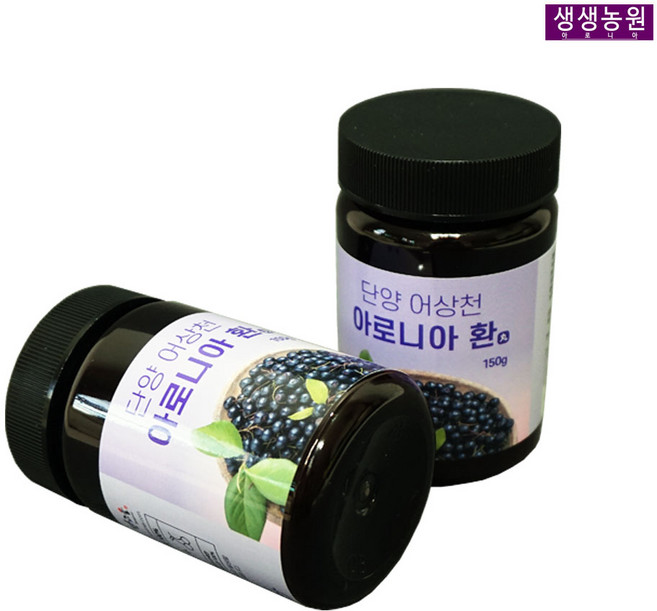 생생농원 단양 아로니아환 150g, 2개