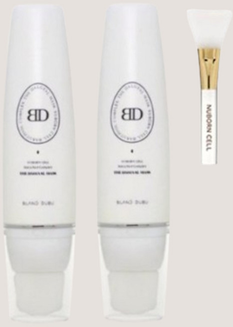 블랑두부 누본셀 바쿠치올 컴플렉스 달걀마스크 2개+젤리브러쉬