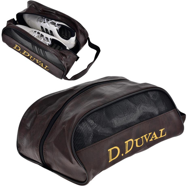 다용도 파우치 슈즈백 골프화가방 신발가방, 브라운, 1개, DUVAL 브라운