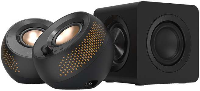 크리에이티브 Creative PEBBLE X PLUS 블루투스 5.3 RGB 스피커