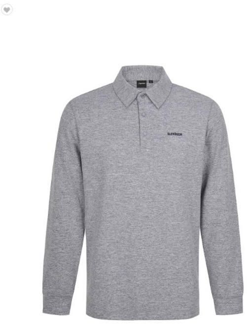 슈페리어골프 남성 기모 원단 간절기 카라긴팔 티셔츠 IMJFTTY301