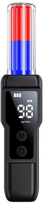 高精度酒精測試儀 吹氣式酒精檢測器 藍色語音版, 紅色語音版, 1個