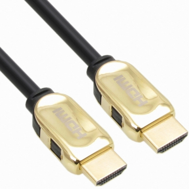 강원전자 강원전자 NETmate HDMI Ver1.4 Metallic 골드 케이블 1m /케이블류, 1개