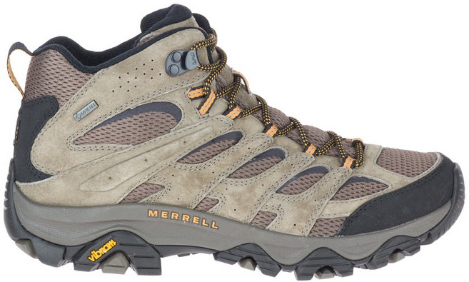 【Merrell】男 MOAB 3 MID GTX 中筒登山鞋(寬楦) 淺卡其 NO.035795W