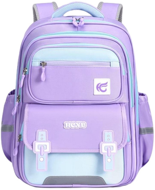HANQI 多層大容量男女小學生書包減負護脊雙肩揹包結實耐用學生書包