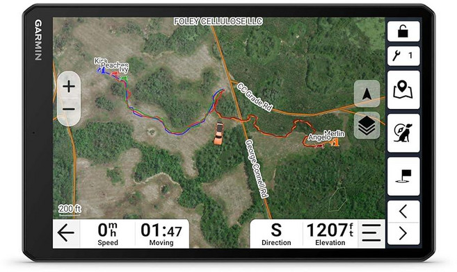 Garmin Alpha XL 차량 내 개 추적 GPS 내비게이터 최대 20마리의 개를 추적 및 훈련하여 호환되는 개 목걸이 및 핸드헬드와 직접 페어링합니다, Garmin Alpha XL, 차량 내 개 추적 GPS