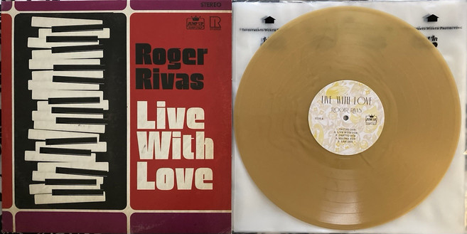 (수입 LP) NEW Roger Rivas Live With Love GOLD SWIRL vinyl LP reggae Ska Mittoo, (수입 LP) NEW Roger Rivas Live W