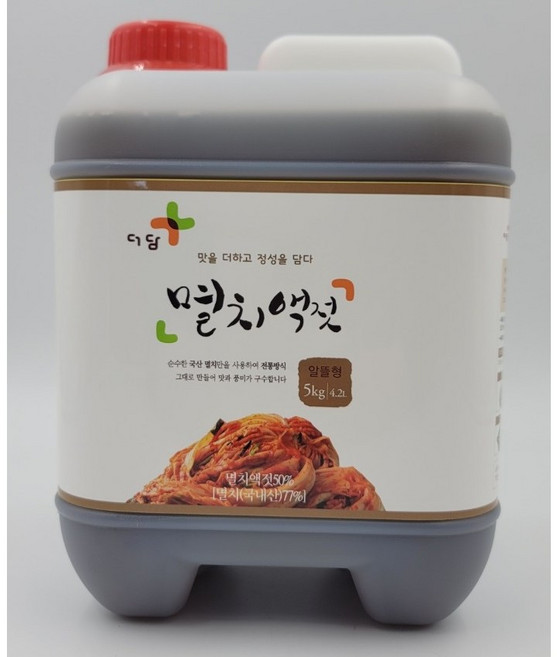 [얌얌마켓] 더담 멸치액젓 5kg, 1개