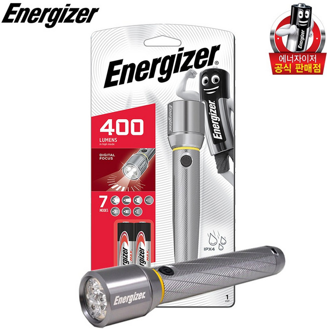 에너자이저 비전 HD 메탈랜턴 2AA, 1개