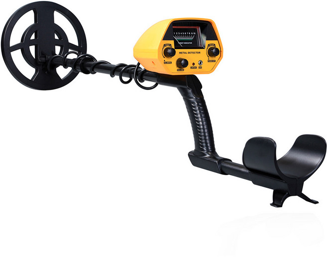 유니픽스 금속탐지기 베스트셀러 휴대용 고성능 사금 금 취미 금속검출기 금속센서 포인터형, 노란색, 1개