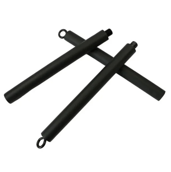 매드불 밴드 회전형 그립바 일체형 2단형 3단형 홈트레이닝기구 홈트바, 블랙, 1개