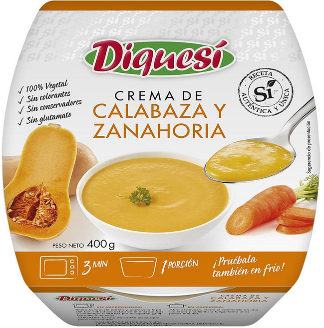 SAY YES 세이 예스 펌킨 캐럿 크림 스프, 4개, 400g