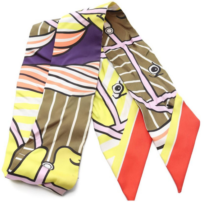 에르메스 중고 2000's 쿼드리지 바야데르 트윌리 스카프