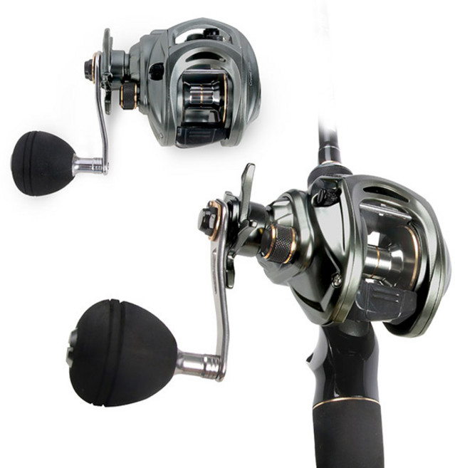 시마운트 크루저 베이트릴 낚시릴/루어 선상 바다 문어 쭈꾸미 갑오징어, 크루저 베이트릴(좌핸들)