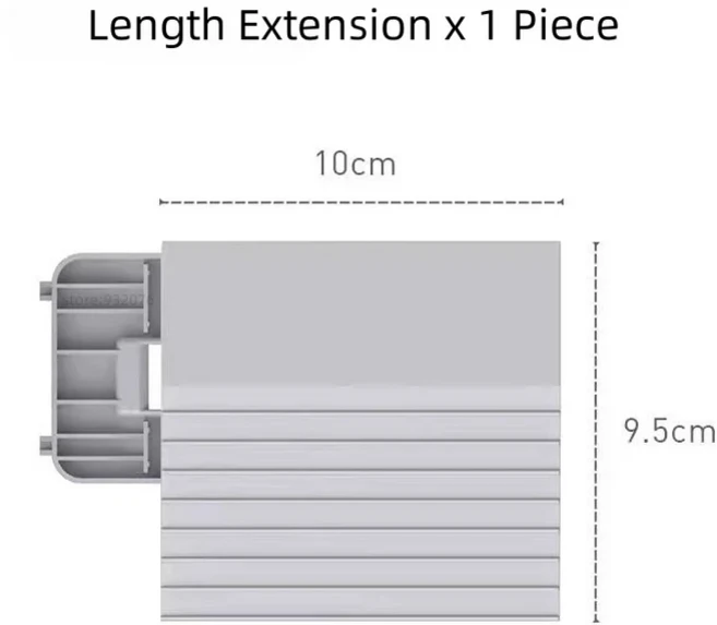 Roborock 램프 출입구 크로싱 도우미 S5MAX S6 S7 S8 Q5 Q7 Q Revo 모든 시리즈 로봇 진공 청소기 예비 부, 04 Single Length Extend