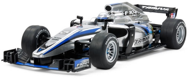 [출시] TAMIYA 타미야 58652 F104 Pro2 2017 자동차 쉘 F1 2륜구동 레이싱카 프레임 KIT 세트 프라모델, 1개