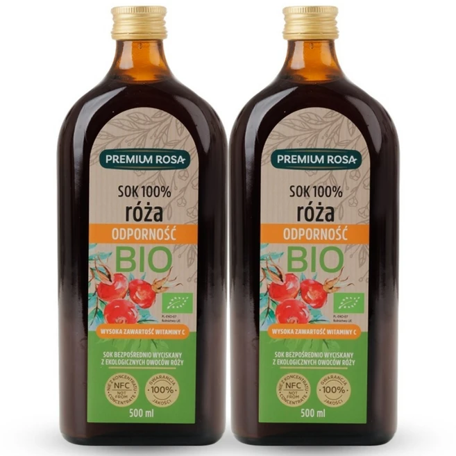 프리미엄로사 유기농 로즈힙 원액, 500ml, 2개 - 쿠팡