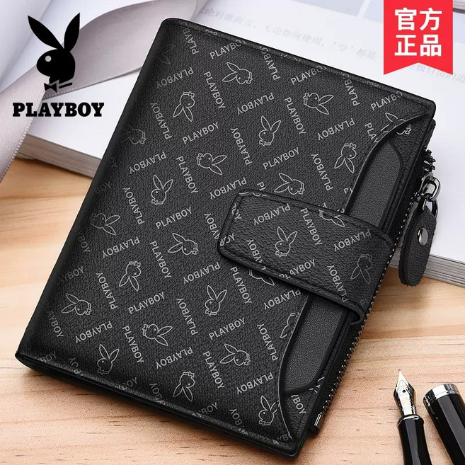 PLAYBOY 花花公子 長夾錢包 男士長款商務手包 皮夾